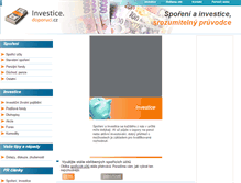 Tablet Screenshot of investice.doporuci.cz