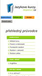 Mobile Screenshot of jazykove-kurzy.doporuci.cz